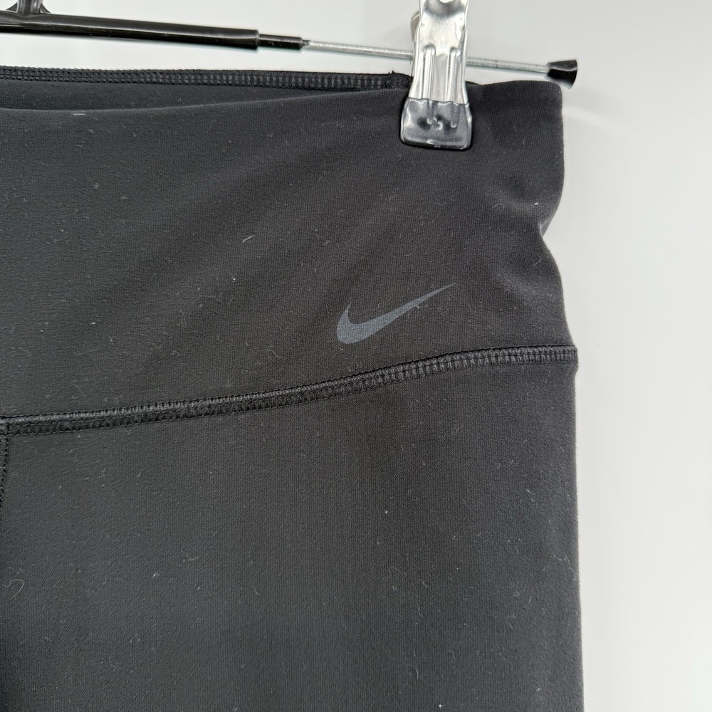 Nike Leggings Womens S  Black Dri-FIT High Waist Capri Athletic‎ Activewear - Picture 2 of 7